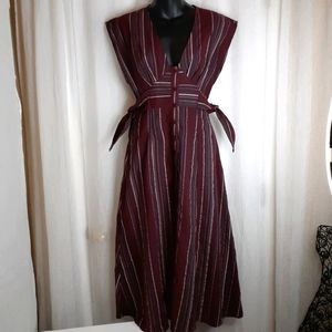 Chelsea & Violet Plum and Purple Stripe Dress